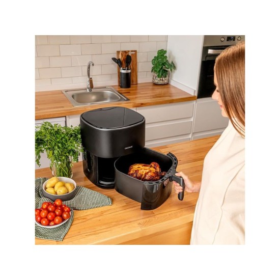 Cecotec Cecofry Fantastik 6500 - Еър Фрайър за Здравословно Готвене без Мазнина, 6.5L